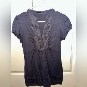 Dark Gray Blouse